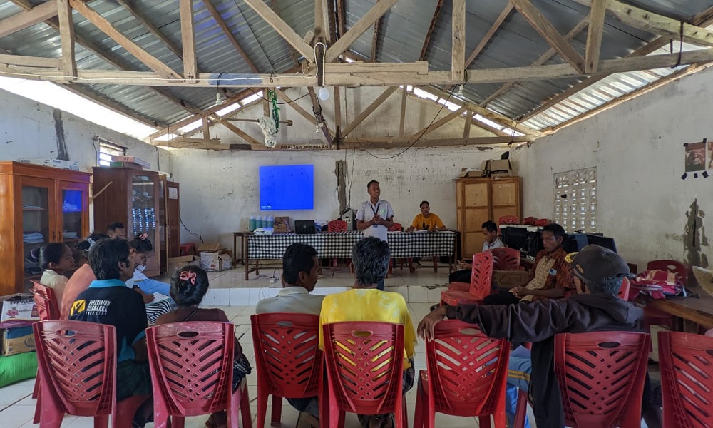 Partnership Agreement with Four Villages to Strengthen Field School Program in Sabu Raijua Region