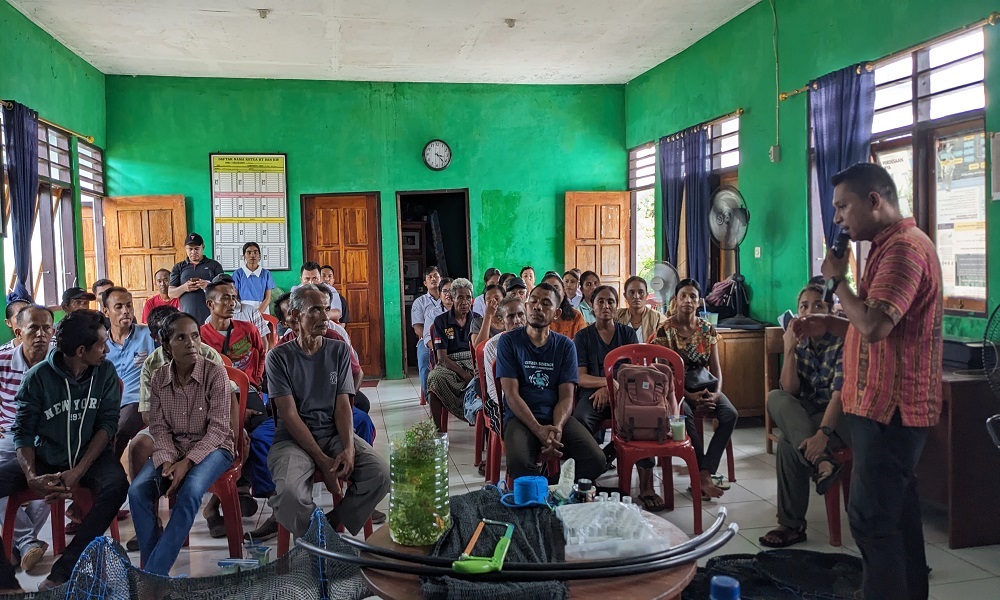 Field School Series: Dissemination of Anaconda Cultivation Method Innovation as a Solution for Seaweed Cultivation in Sabu Raijua