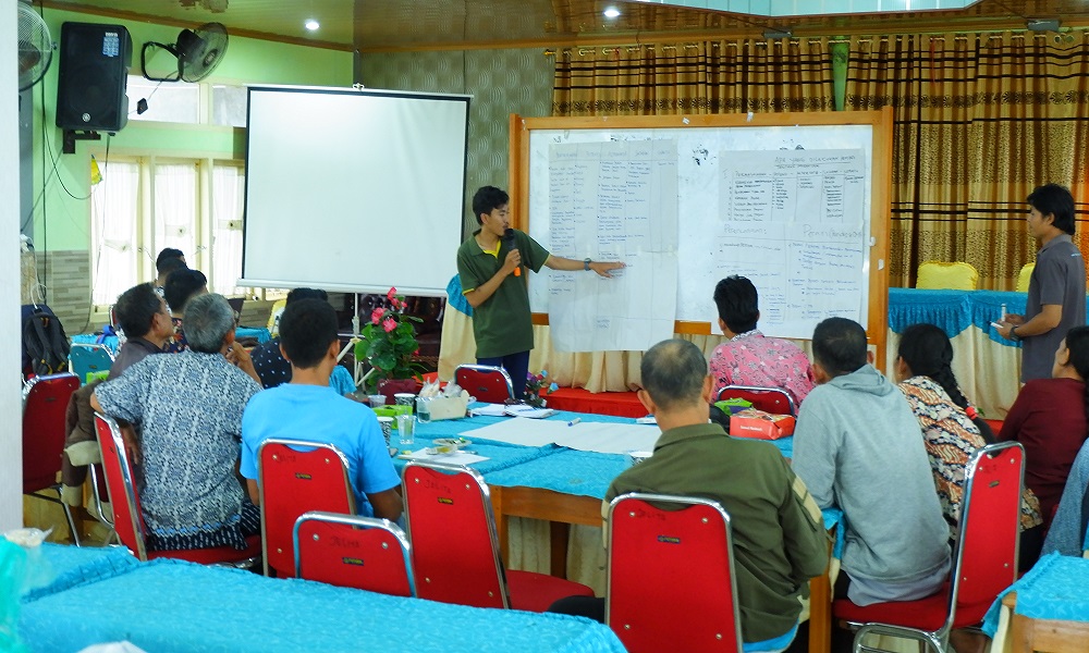 Perkuat Koordinasi dan Sinkronisasi Data Bersama OMB dan Desa Mitra Dalam Perlindungan Pangan Lokal, Kabupaten Mentawai