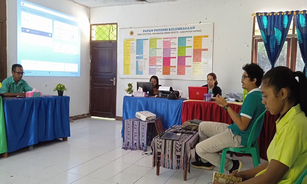 Yayasan SHEEP Indonesia dan Pemerintah Desa Fatuteta Review RPJMDes untuk Kemandirian Pangan yang Responsif Gender
