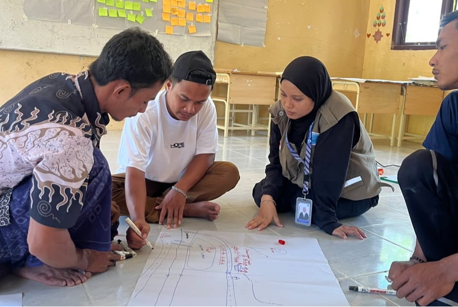 Participatory Post-Flood Mapping in Balingkarang Village